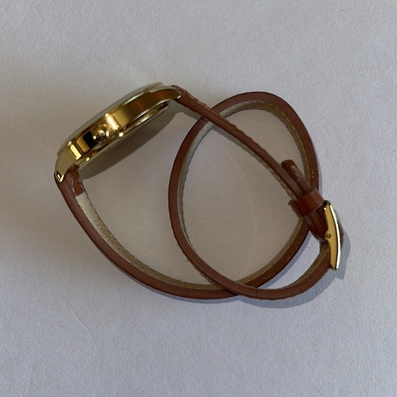 Stuhrling Original Gold Tone Double Wrap Narrow Band Wrist Watch - Picture 5 of 5